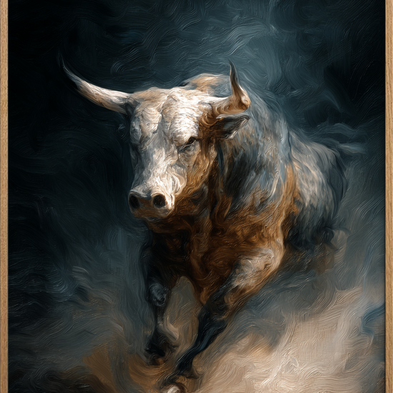 Smagen af støv og vrede - Oak Frame, No Border