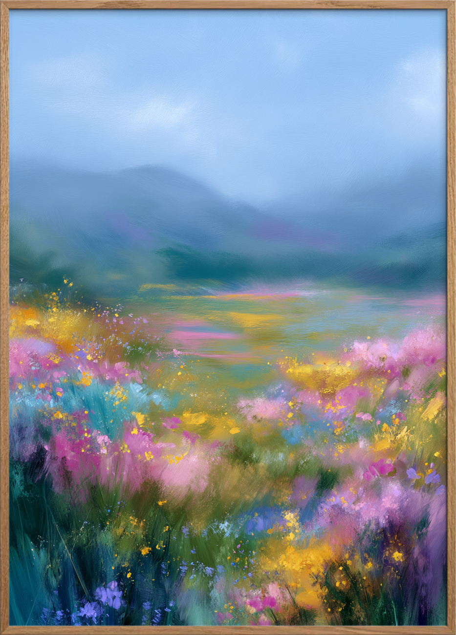 Sommerens sus i luften - Oak Frame, No Border