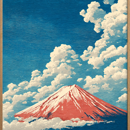 Skyernes bløde hvisken - Oak Frame, No Border