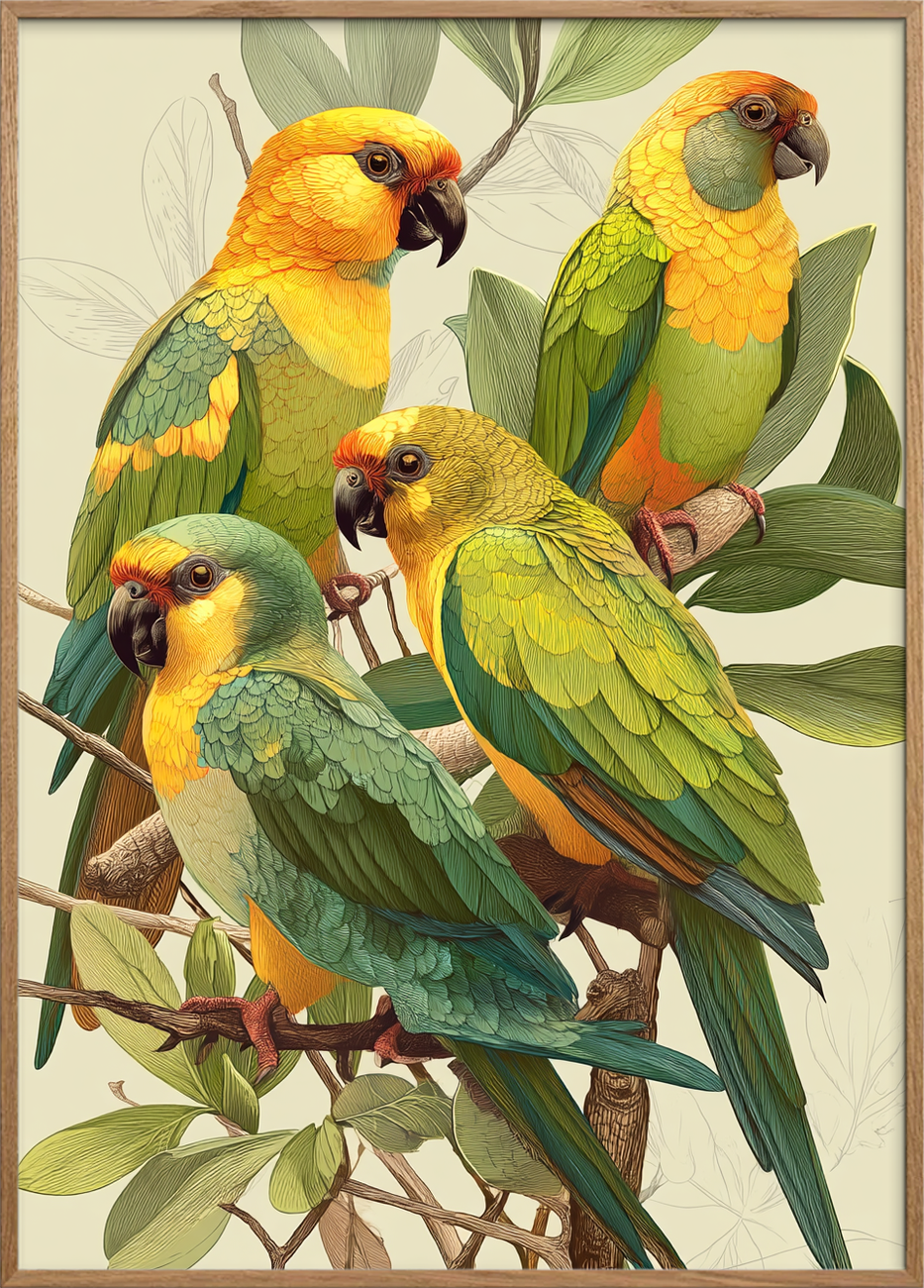 Fjerenes varme hvisken - Oak Frame, No Border