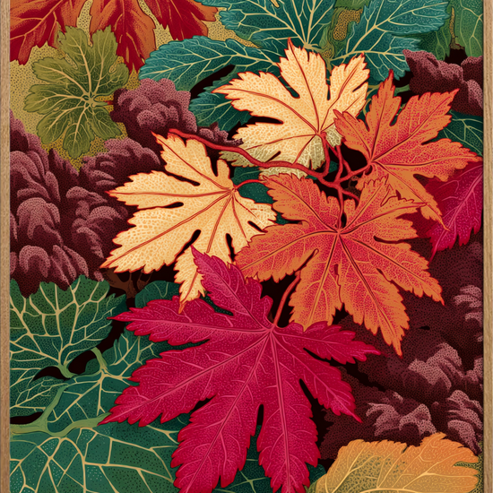 Efterårets varme knitring - Oak Frame, No Border