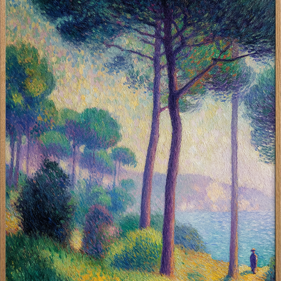 Brisens saltede hvisken - Oak Frame, No Border