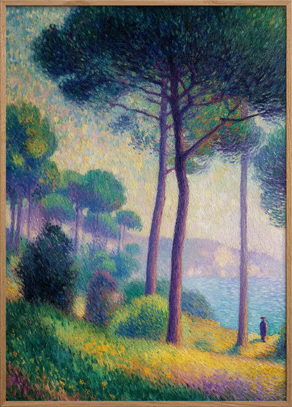 Brisens saltede hvisken - Oak Frame, No Border