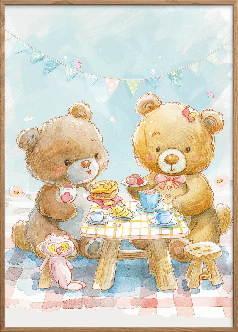 Smagens blide kram - Oak Frame, No Border