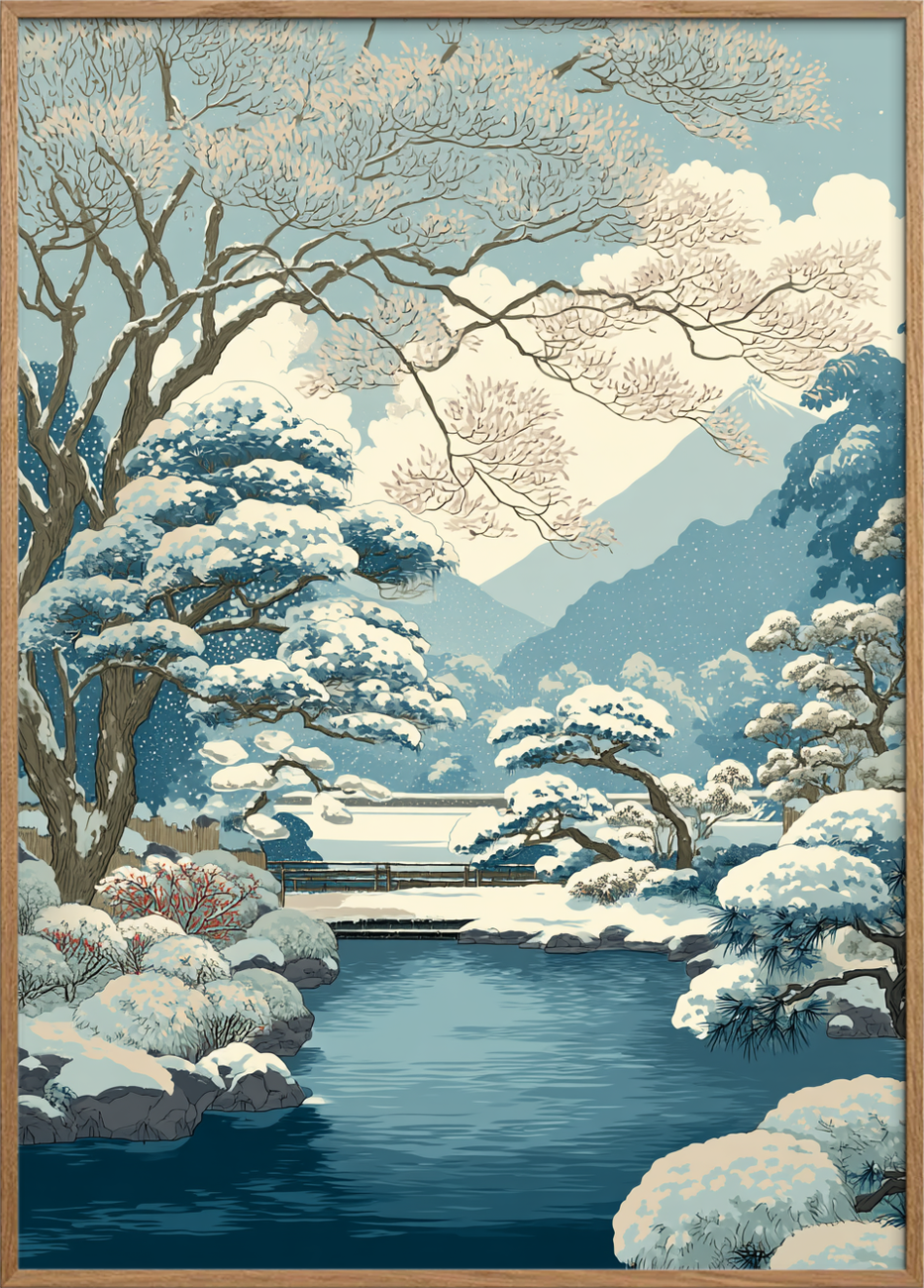 Stilhedens kolde hvisken - Oak Frame, No Border