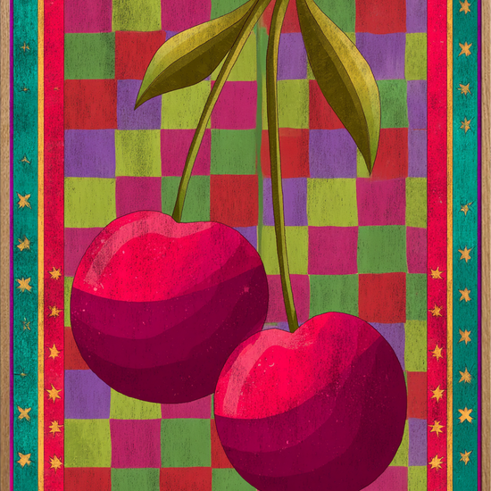 Sødme under stjernedrys - Oak Frame, No Border