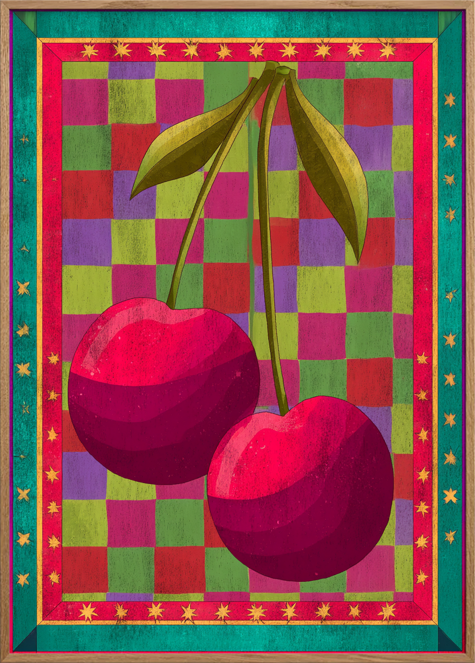 Sødme under stjernedrys - Oak Frame, No Border