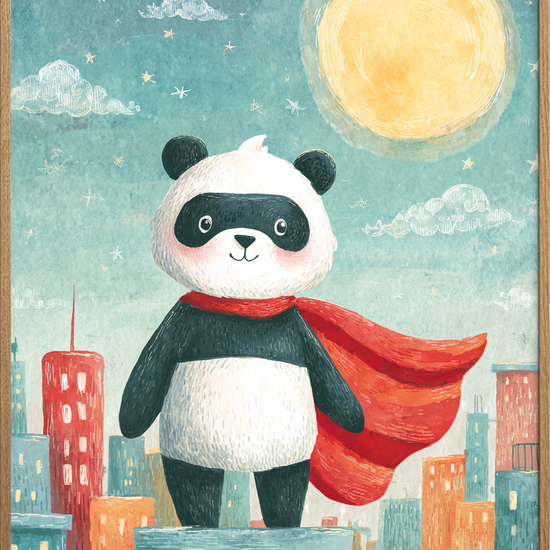 Månens varme hvisken - Oak Frame, No Border