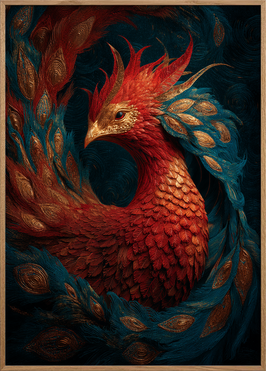 Ildens sagte sang - Oak Frame, No Border