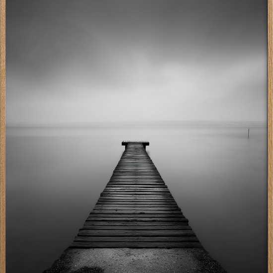 Tågens bløde sus - Oak Frame, No Border