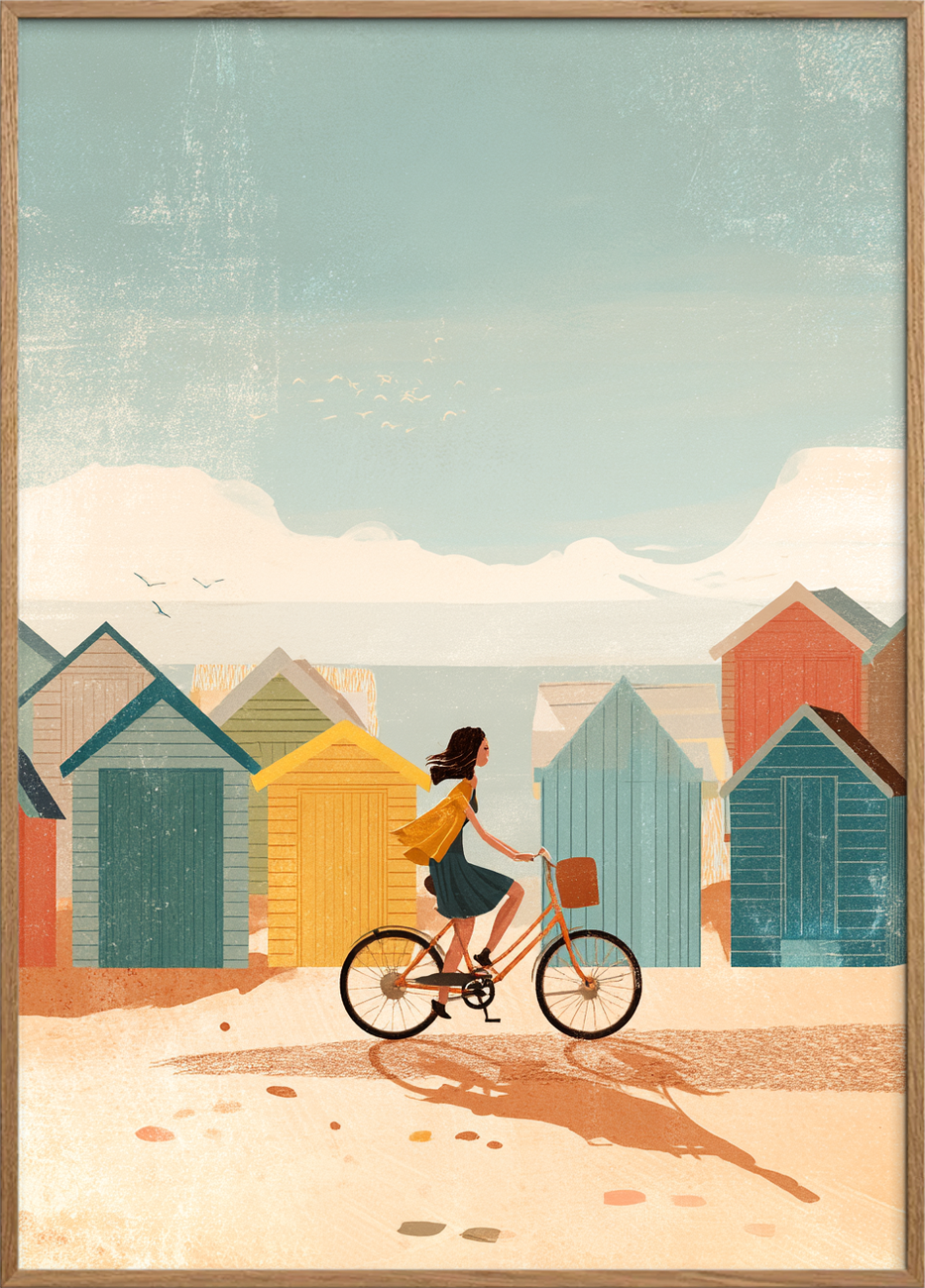 Salt på læben - Oak Frame, No Border