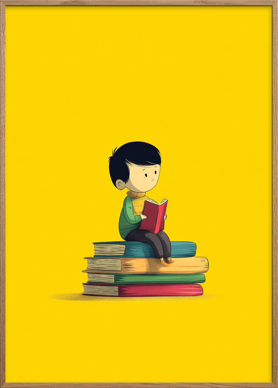 Smagen af historier - Oak Frame, No Border