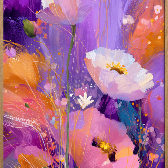 Takt af tusind farver - Oak Frame, No Border