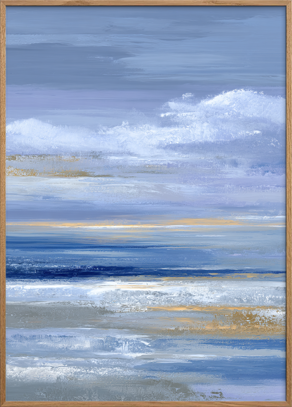 Havets hvisken mod huden - Oak Frame, No Border