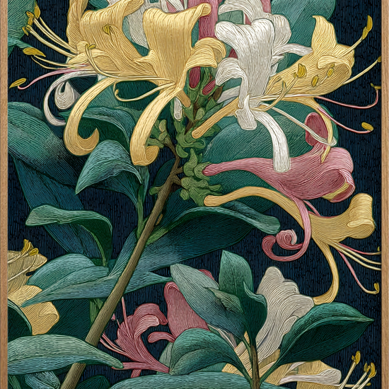 Honningduftens bløde hvisken - Oak Frame, No Border