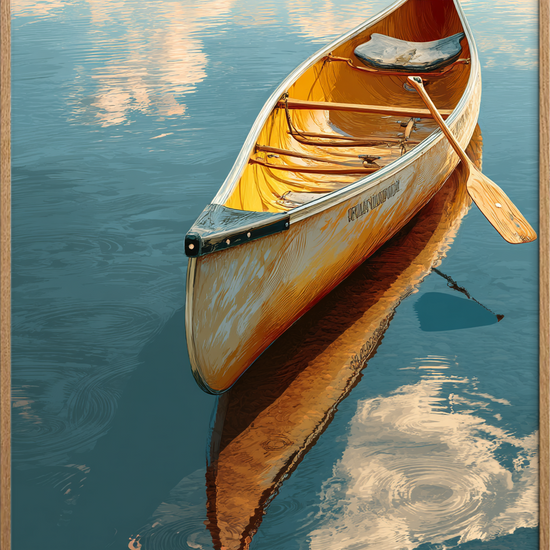 Stille klang fra pagajen - Oak Frame, No Border