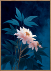 Nattens hvisken i blomst - Oak Frame, No Border