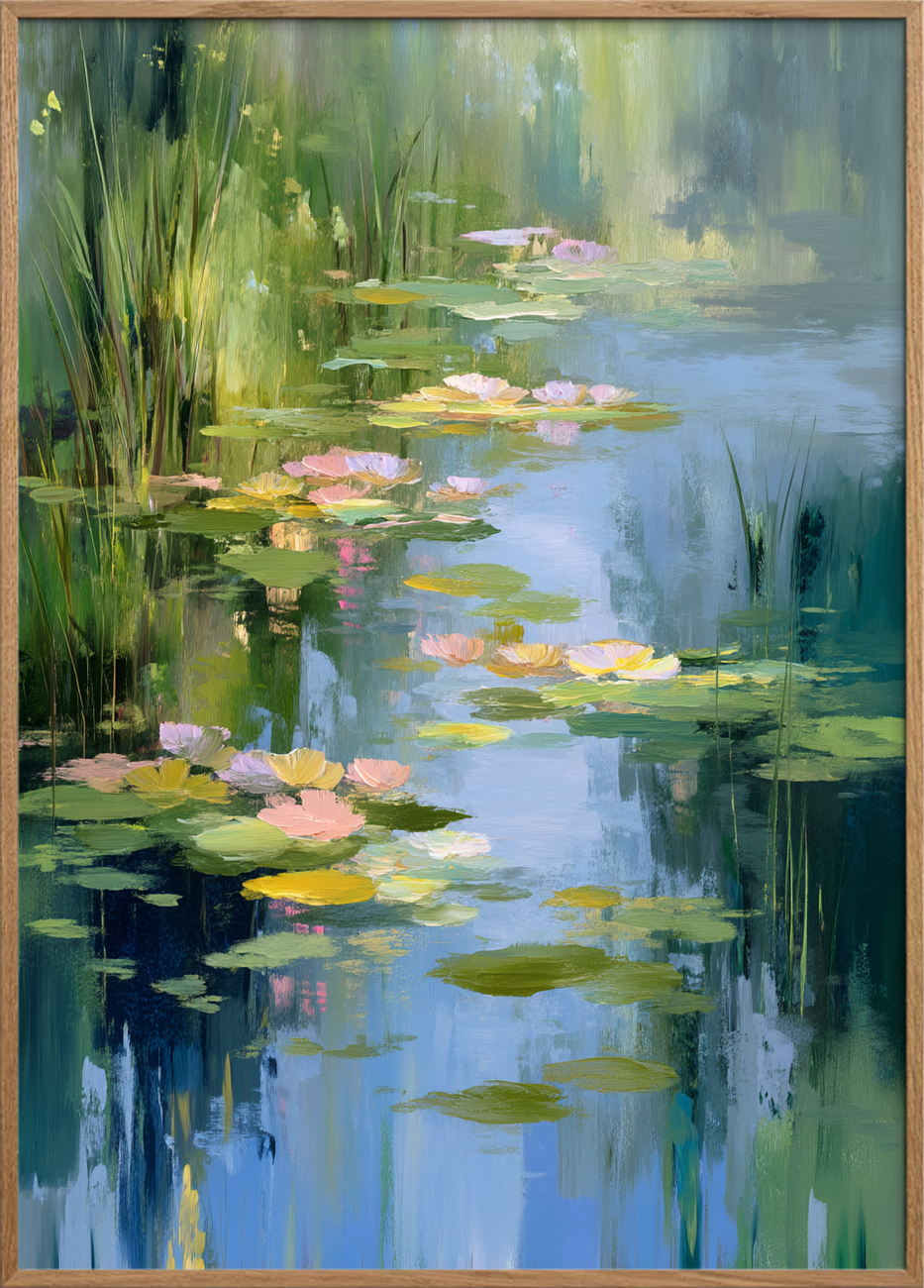 Vandets hvisken - Oak Frame, No Border