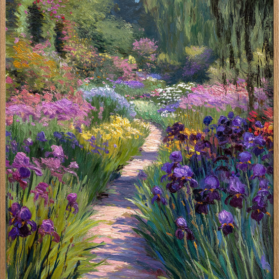 Stiens sagte sang - Oak Frame, No Border