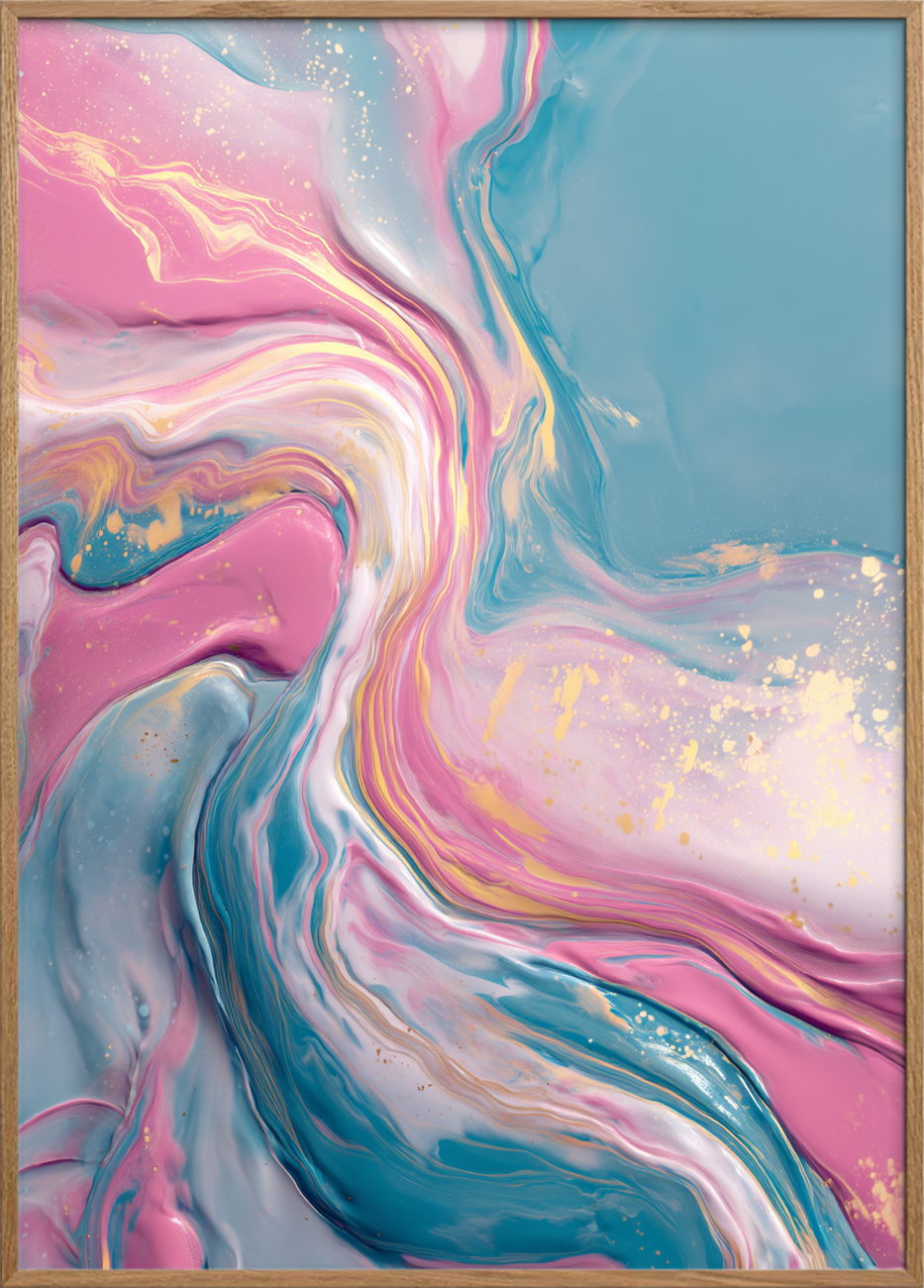 Smag af saltet regn - Oak Frame, No Border