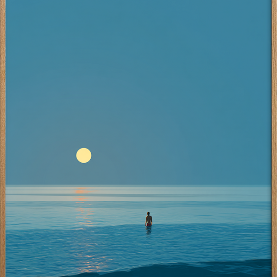 Saltens stille sang - Oak Frame, No Border