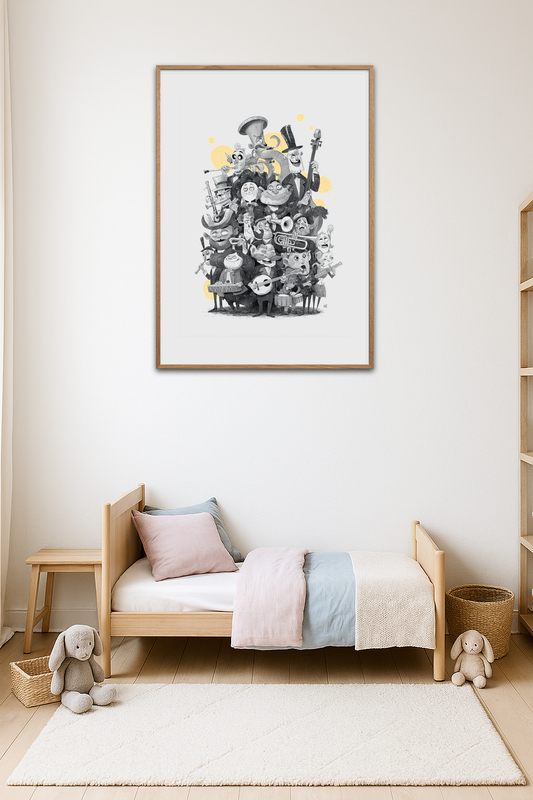 Lyden af smilende instrumenter - Room Environment (Tall Format)