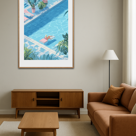 Vandets bløde kys - Room Environment (Tall Format)