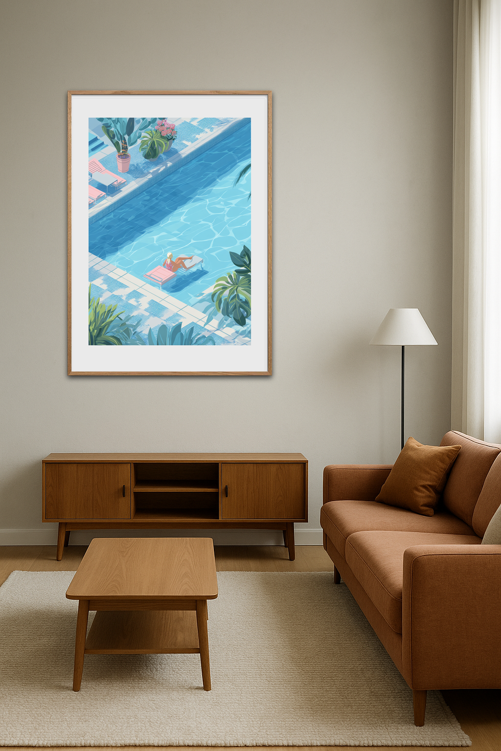 Vandets bløde kys - Room Environment (Tall Format)