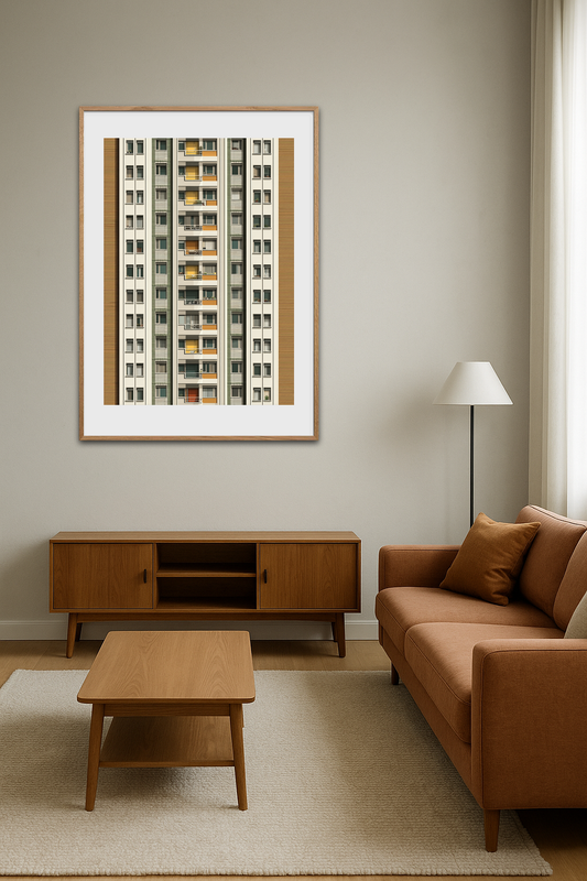Byens hviskende rytme - Room Environment (Tall Format)