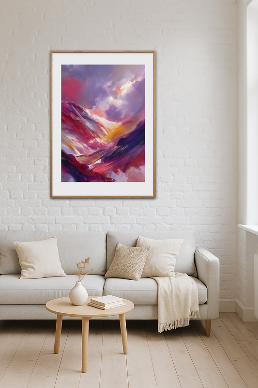 Smag af solnedgang - Room Environment (Tall Format)