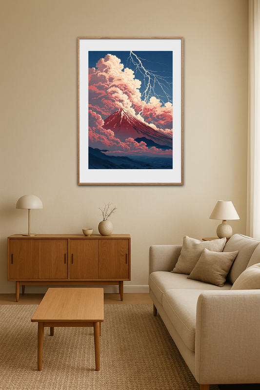 Tordenens hvisken over bjerget - Room Environment (Tall Format)