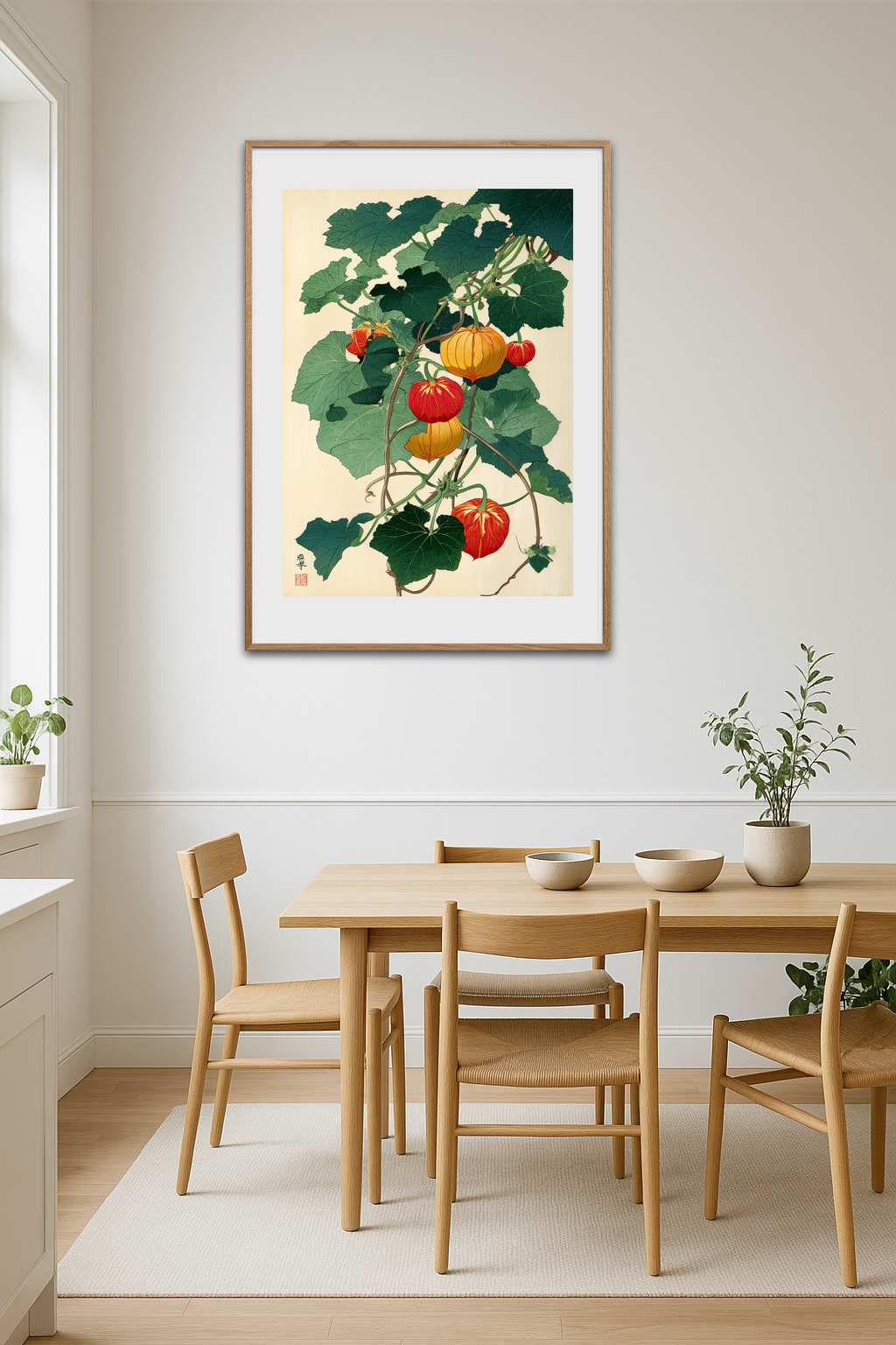 Hviskende lanterner i vinden - Room Environment (Tall Format)