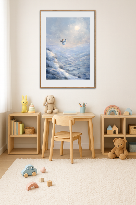 Snefaldets sagte klang - Room Environment (Tall Format)