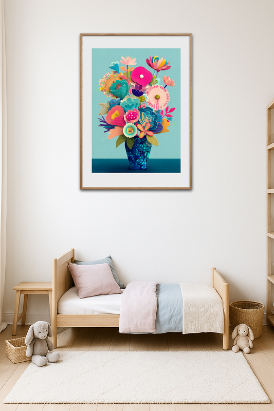 Papirblomsternes sagte klang - Room Environment (Tall Format)