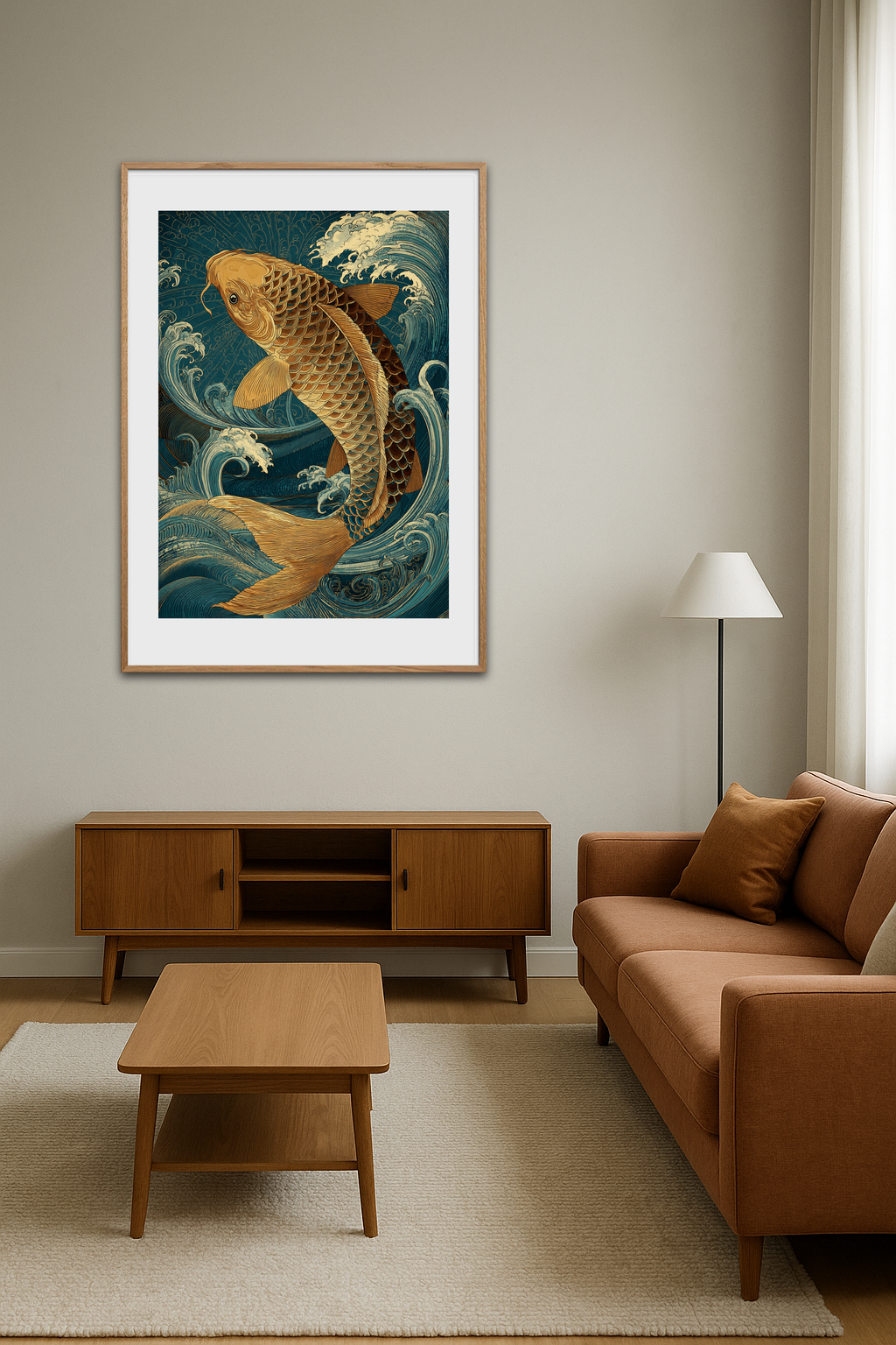 Guldets hvisken under bølgerne - Room Environment (Tall Format)