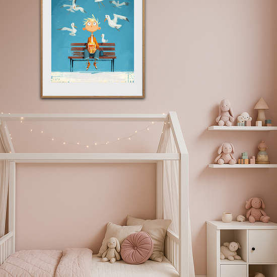 Knasende salt i luften - Room Environment (Tall Format)