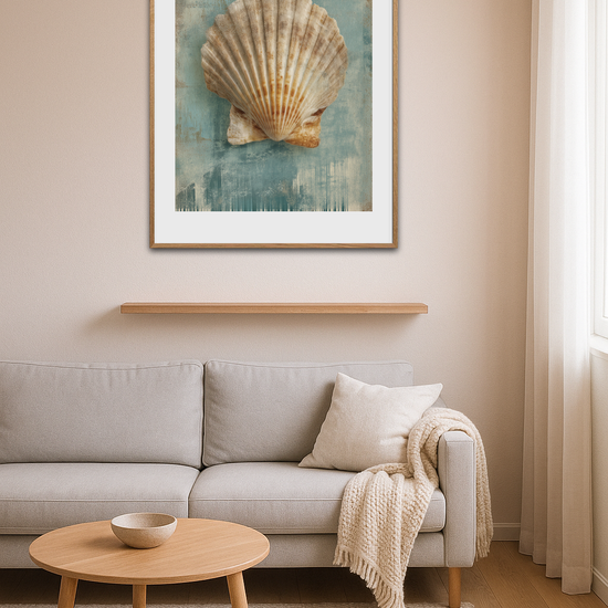 Havsus i kammuslingens skal - Room Environment (Tall Format)