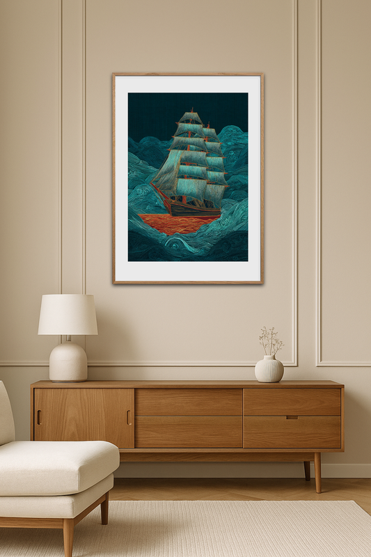 Havets hvisken under sejl - Room Environment (Tall Format)