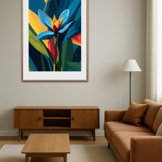 Stemme af tropisk silke - Room Environment (Tall Format)