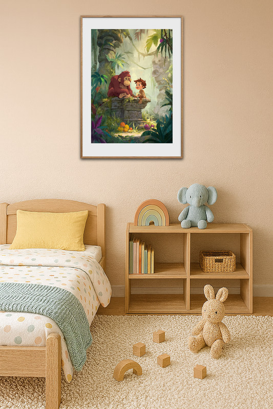Junglens hvisken - Room Environment (Tall Format)