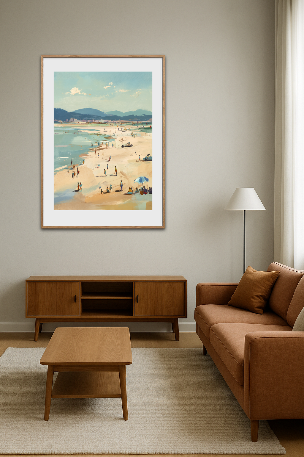 Saltets hvisken ved kysten - Room Environment (Tall Format)