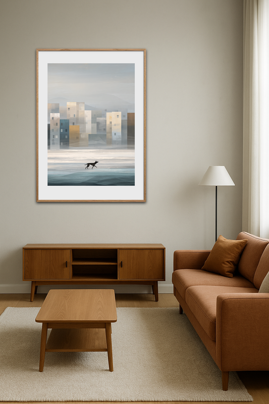 Ekko af ensom vandring - Room Environment (Tall Format)