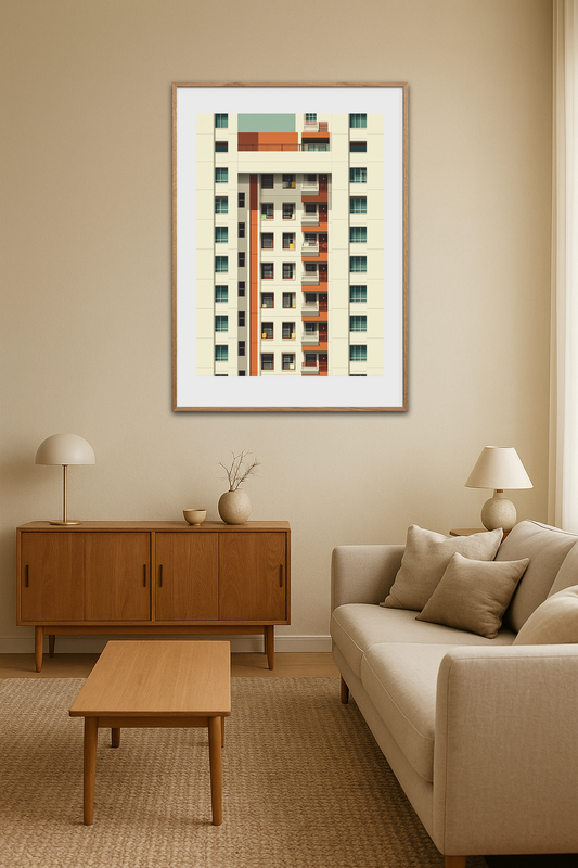 Betonens stille sus - Room Environment (Tall Format)