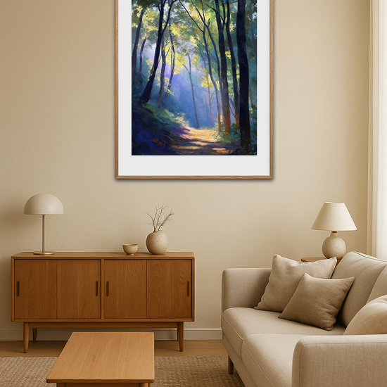 Morgenduggens stille sang - Room Environment (Tall Format)