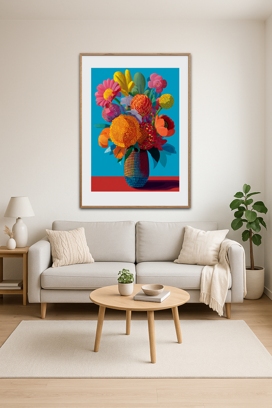 Hviskende farvers klang - Room Environment (Tall Format)