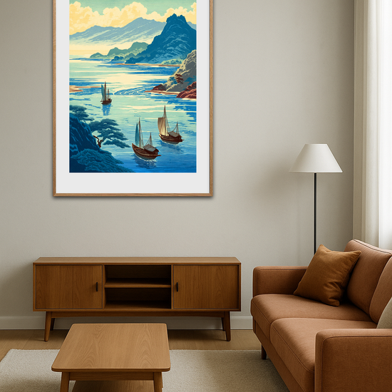 Saltvandets kølige hvisken - Room Environment (Tall Format)