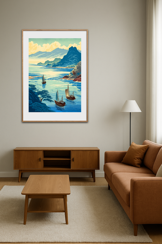 Saltvandets kølige hvisken - Room Environment (Tall Format)