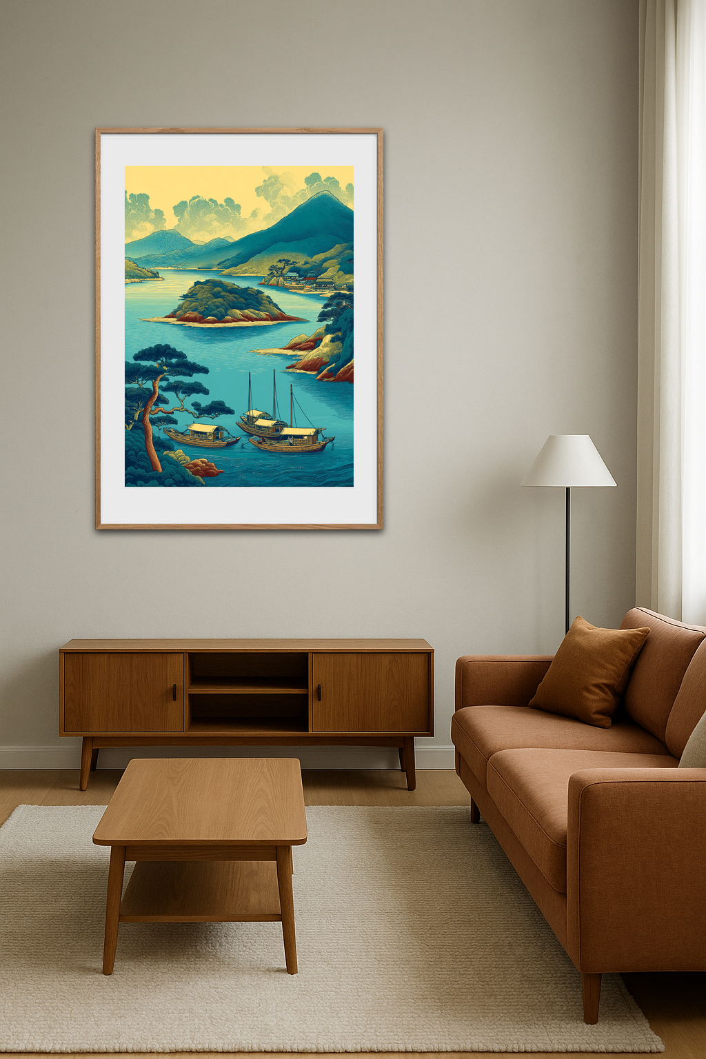 Havnens stille hjerteslag - Room Environment (Tall Format)