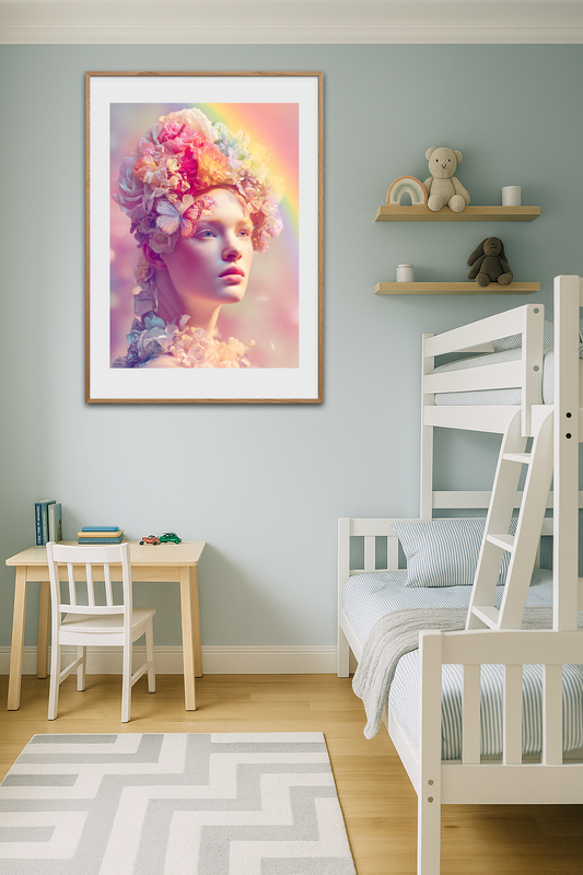 Regnbuens bløde hvisken - Room Environment (Tall Format)