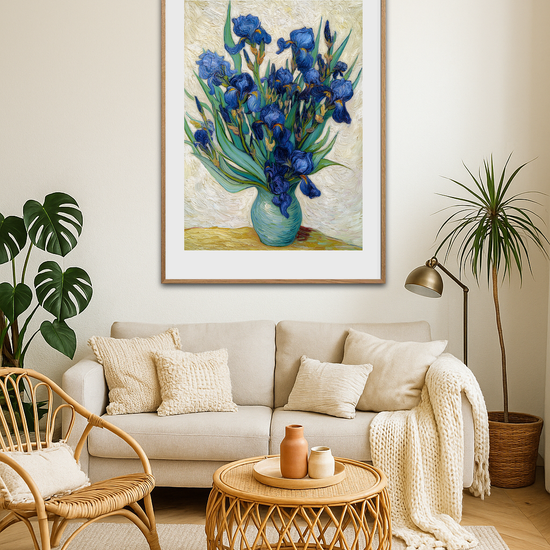 Blød blå hvisken - Room Environment (Tall Format)